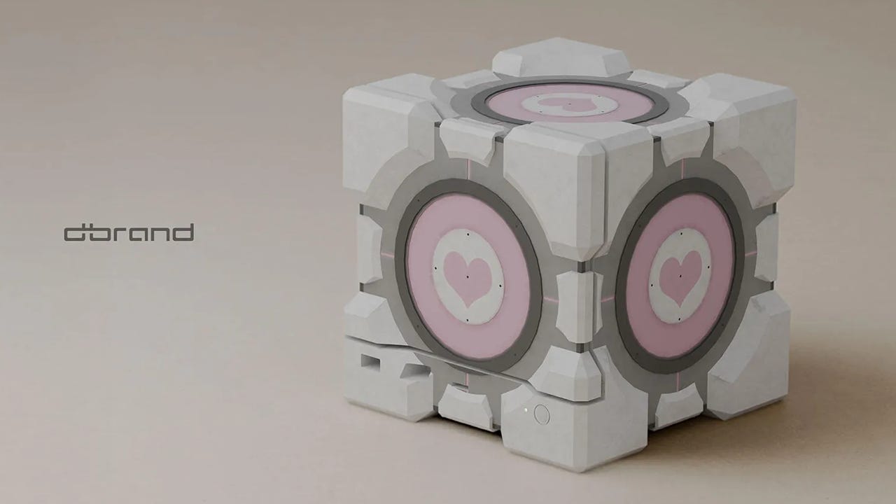 Dbrand Steam Machine Companion Cube Portal Case Orders Are Live