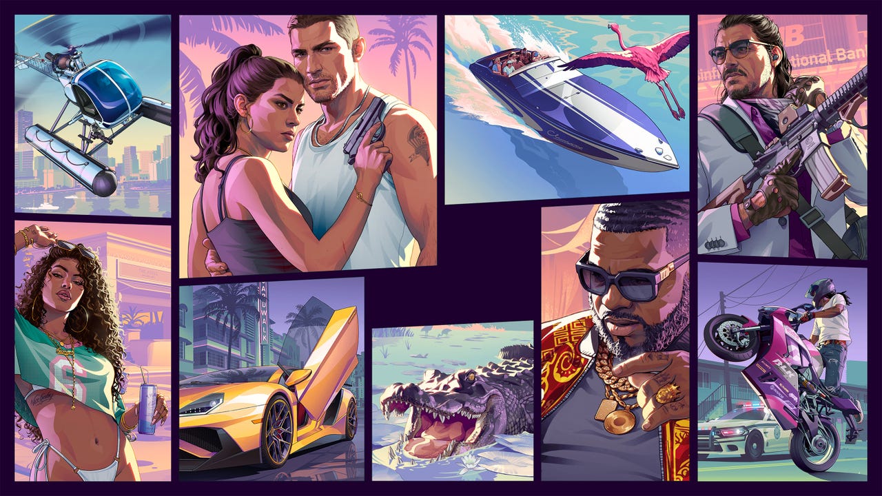 Following GTA 6's Cover Reveal, Here's the Evolution of Grand Theft Auto's Cover Art
