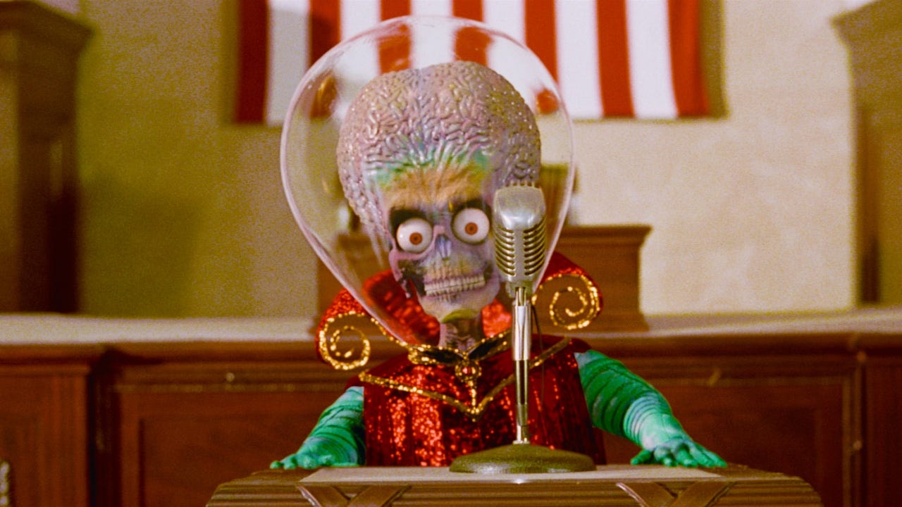 Mars Attacks 30th Anniversary 4K Blu-ray Release Announced