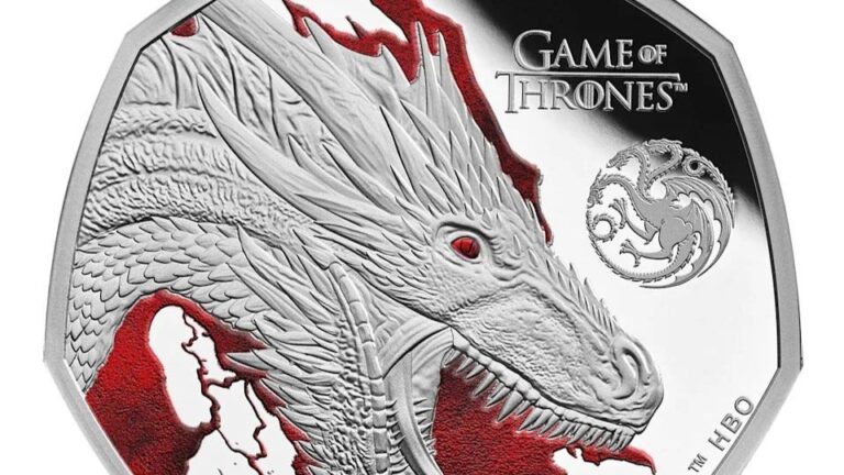Game of Thrones Official 'Ice and Fire' 50p Coins Announced by Royal Mint